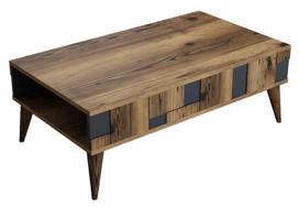 graikiniai riesutai - Kalune Design Kavos stalelis Madrid - Anthracite - 1 nuotrauka