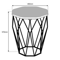 zurnalinis staliukas azuol - Kalune Design Šoninis stalas Sofya - Oak - 6 nuotrauka