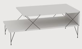 Kalune Design Kavos stalelis Loire - Baltas