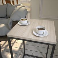 zurnalinis staliukas azuol - Kalune Design Šoninis stalas Pure - Oak - 5 nuotrauka