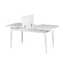 isskleidziamas kavos staliukas - Kalune Design Pietų stalas Vina - Baltas - 3 nuotrauka