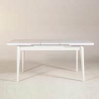 isskleidziamas kavos staliukas - Kalune Design Pietų stalas Vina - Baltas - 5 nuotrauka