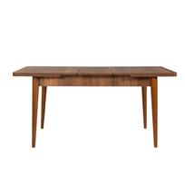 isskleidziamas kavos staliukas - Kalune Design Pietų stalas Vina - Walnut - 2 nuotrauka