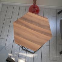 graikiniai riesutai - Kalune Design Šoninis stalas Cetrus - Walnut - 2 nuotrauka