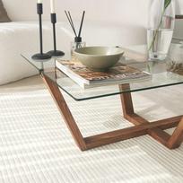 graikiniai riesutai - Kalune Design Kavos stalelis Amalfi - graikinis riešutas - 2 nuotrauka