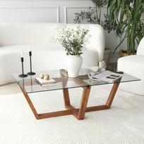 graikiniai riesutai - Kalune Design Kavos stalelis Amalfi - graikinis riešutas - 3 nuotrauka