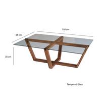 graikiniai riesutai - Kalune Design Kavos stalelis Amalfi - graikinis riešutas - 10 nuotrauka