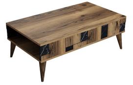 graikiniai riesutai - Kalune Design Kavos stalelis Madrid - Juodas - 1 nuotrauka