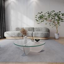 lelijos - Kalune Design Kavos stalelis Lelija - balta - 6 nuotrauka