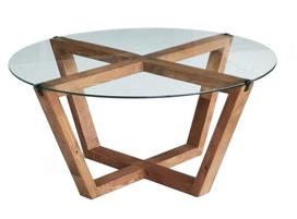 kavos staliukas medinia - Kalune Design Kavos stalelis Lotosas - 1 nuotrauka