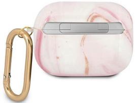 ausiniu deklas - Guess GUAPUNMP for Airpods Pro Pink - 3 nuotrauka