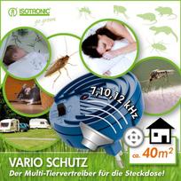 vabzdziu elektrinis - Isotronic 90801 graužikams, uodams, tarakonams atbaidyti - 1 nuotrauka
