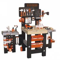 smoby black decker - Žaislinis meistro įrankių rinkinys Smoby Black+Decker Mega Center 7600360726 - 1 nuotrauka