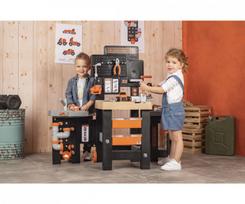 smoby black decker - Žaislinis meistro įrankių rinkinys Smoby Black+Decker Mega Center 7600360726 - 6 nuotrauka