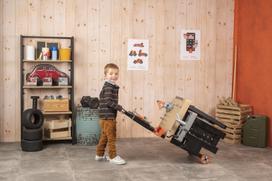 smoby black decker - Žaislinis meistro įrankių rinkinys Smoby Black+Decker Mega Center 7600360726 - 7 nuotrauka