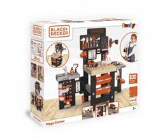smoby black decker - Žaislinis meistro įrankių rinkinys Smoby Black+Decker Mega Center 7600360726 - 8 nuotrauka