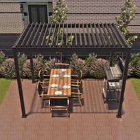 gazebas - Home4you Canopy Mirador, 300 cm x 250 cm - 4 nuotrauka