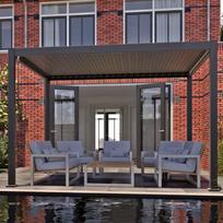 gazebas - Home4you Canopy Mirador, 300 cm x 250 cm - 5 nuotrauka