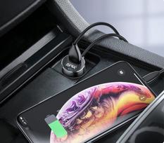 cigarette lighter socket - Baseus Car Charger 2x 3.4A 400W USB - 10 nuotrauka
