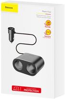 cigarette lighter socket - Baseus Car Charger 2x 3.4A 400W USB - 17 nuotrauka