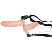 straponas - Strap-On Duo vibruojantis dvigubas straponas - 1 nuotrauka