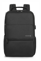 laptopo krepsiai - Swissten Backpack 15.6" juoda - 6 nuotrauka