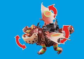 playmobil dragon racing - Playmobil - Dragon Racing: Fishlegs and Meatlug 70729 - 4 nuotrauka