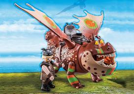 playmobil dragon racing - Playmobil - Dragon Racing: Fishlegs and Meatlug 70729 - 5 nuotrauka