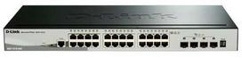 4 port gigabit ethernet switch - D-Link DGS-1510-28X - 1 nuotrauka
