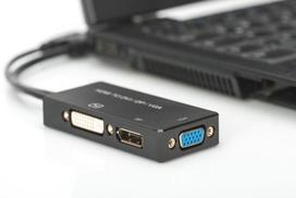 adapteris dvi to hdmi - Assmann HDMI to VGA / DVI / DP Adapter - 2 nuotrauka