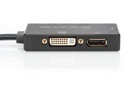 adapteris dvi to hdmi - Assmann HDMI to VGA / DVI / DP Adapter - 3 nuotrauka