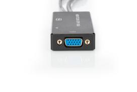 adapteris dvi to hdmi - Assmann HDMI to VGA / DVI / DP Adapter - 4 nuotrauka