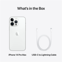apple iphone 14 pro max mobilieji telefonai - Apple iPhone 14 Pro Max 512GB Silver (Sidabrinis) - 3 nuotrauka