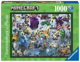 Dėlionė Ravensburger Minecraft Challenge 17188, 1000 vnt.