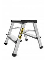 Dvipusės aliuminio kopėčios DRABEST DD2  125 kg