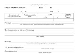 Kasos pajamų orderis A5 SC 50vnt.