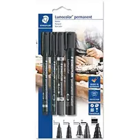 Permanentiniai žymekliai STAEDTLER Lumocolor, 4, TZLSTX200_14631