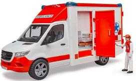 BRUDER Greitosios pagalbos automobilis MB SPRINTER 02676