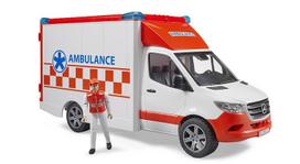 modely - BRUDER Greitosios pagalbos automobilis MB SPRINTER 02676 - 5 nuotrauka