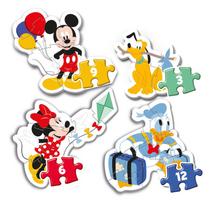 mickey mouse - Dėlionė Clementoni Mickey Mouse My First Puzzle, 12 vnt. - 3 nuotrauka