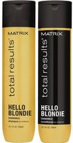 matrix color obsessed sampunas - Šampūnas Šviesiai Dažytiems Plaukams Matrix Total Results Hello Blondie Chamomile 300ml - 2 nuotrauka