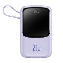 Baseus Qpow /10000 mAh, Lightning 20 W / SCP AFC FCP violetinis (PPQD020005)
