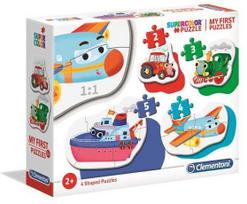 Clementoni SuperColor My First Puzzles Means of Transport 2/3/4/5pcs 702054