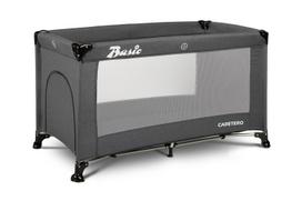 lovyte basic - Maniežas - lovelė vaikams Caretero Basic, Graphite - 2 nuotrauka