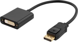 Deltaco DP-DVI14, DisplayPort, DVI-I, 0.17m