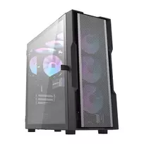 korpuso ventiliatoriai argb - Darkflash DK431 Mesh - 1 nuotrauka
