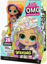 lol omg - L.O.L. Surprise! OMG Sketches Fashion Doll 581857EUC, 25 cm - 6 nuotrauka
