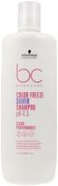 schwarzkopf sampunas 1000 ml - Schwarzkopf Professional BC Color Freeze Silver Shampoo Sidabro atspalvį suteikiantis šampūnas, 1000ml - 1 nuotrauka