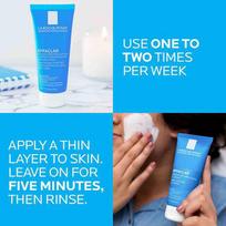 moto kauke - La Roche-Posay Effaclar Purifying 100ml Moterims Veido kaukės - 5 nuotrauka
