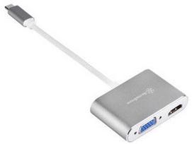 usb vga adapteris - SilverStone SST-EP16C Adapter - 1 nuotrauka
